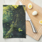 Linge De Cuisine Forêt enchantée de papillons Déesse (3) (Quart Plié)