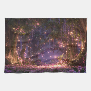 Linge De Cuisine Forêt Enchantée Magique