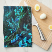 Linge De Cuisine Forêt Magique (Quart Plié)