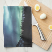 Linge De Cuisine Forêt Northern Lights (Quart Plié)