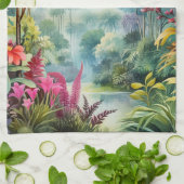 Linge De Cuisine Forêt tropicale (Plié)