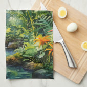 Linge De Cuisine Forêt tropicale (Quart Plié)