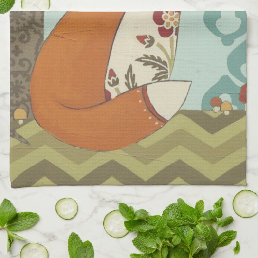 Linge De Cuisine Forêt Whimsy III (Plié)