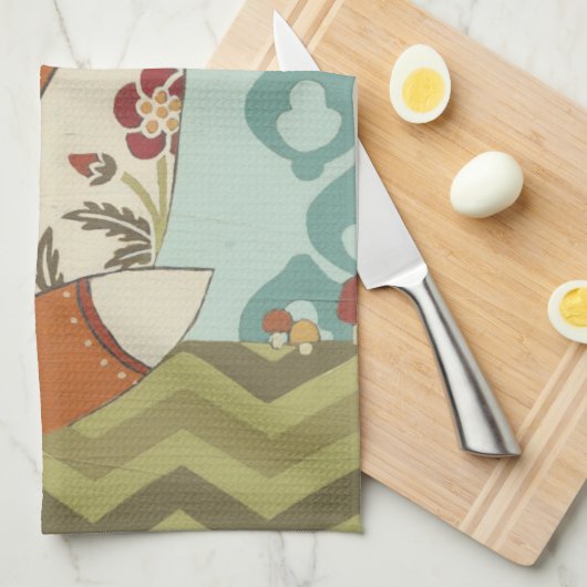 Linge De Cuisine Forêt Whimsy III (Quart Plié)