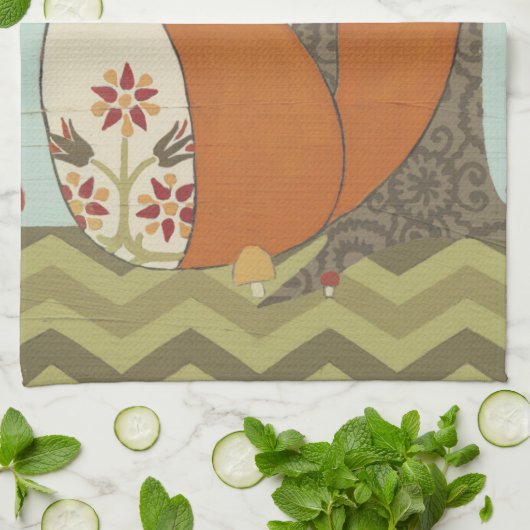 Linge De Cuisine Forêt Whimsy IV (Plié)