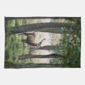 Linge De Cuisine Forêt | Woodlands & Red Deer (Horizontal)