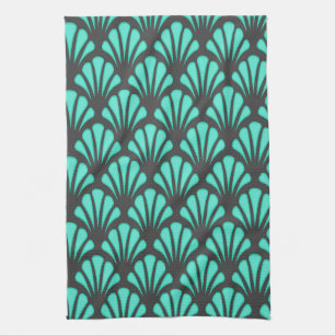 Linge De Cuisine Forme de coque Art Déco