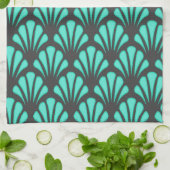Linge De Cuisine Forme de coquille Art déco (Plié)