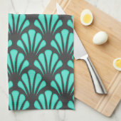 Linge De Cuisine Forme de coquille Art déco (Quart Plié)