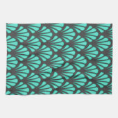 Linge De Cuisine Forme de coquille Art déco (Horizontal)