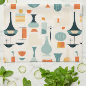 Linge De Cuisine Forme de Vase moderne du milieu du siècle (Plié)