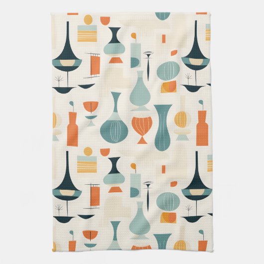 Linge De Cuisine Forme de Vase moderne du milieu du siècle (Vertical)