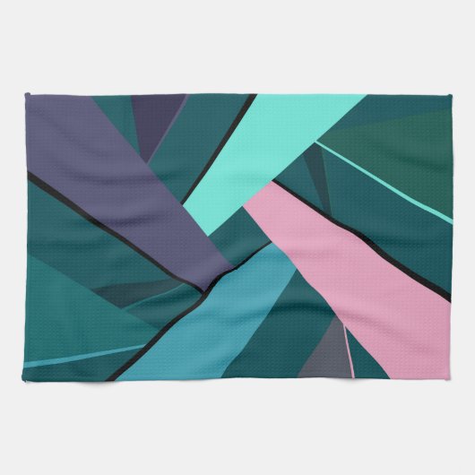 Linge De Cuisine Forme géométrique Abstraite 6 (Horizontal)