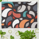 Linge De Cuisine Forme géométrique minimale Abstraite (Plié)