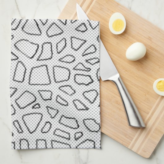 Linge De Cuisine Formes (Quart Plié)