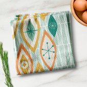 Linge De Cuisine Formes et étoiles Abstraites MCM de l'ère atomique