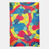Linge De Cuisine Formes et formes créatives Art Abstrait original (Vertical)