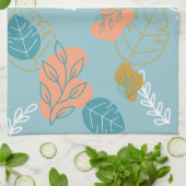Linge De Cuisine Formes feuilles dessinées toute l'année Boho Scand (Plié)