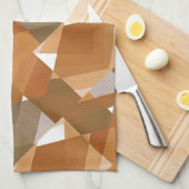 Linge De Cuisine Formes géométriques de danse Jazz Pochoir Art Déco (Quart Plié)