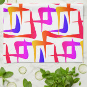 Linge De Cuisine Formes géométriques imaginatives (Plié)