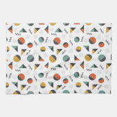 Linge De Cuisine Formes géométriques modernes (Horizontal)