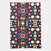 Linge De Cuisine Formes géométriques multicolores (Vertical)