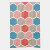 Linge De Cuisine Formes Hexagones géométriques (Vertical)