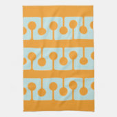 Linge De Cuisine Formes modernes du milieu du siècle en Sync Orange (Vertical)