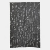 Linge De Cuisine Formules Mathématiques Sur Un Tableau Noir (Vertical)