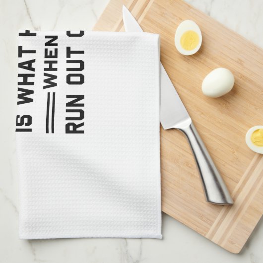 Linge De Cuisine Fort défini (Quart Plié)