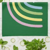 Linge De Cuisine Four Leaf Clover Rainbow St Patrick's Day (Plié)