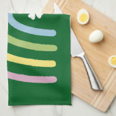 Linge De Cuisine Four Leaf Clover Rainbow St Patrick's Day (Quart Plié)