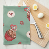 Linge De Cuisine Four Mitt et Pot Holders motif doux (Quart Plié)