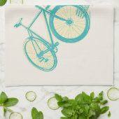 Linge De Cuisine Fourche dans la rue Funny vélo (Plié)