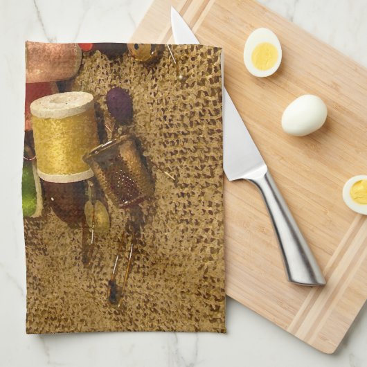 Linge De Cuisine Fournitures de couture (Quart Plié)