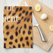 Linge De Cuisine Fourrure animale Cheetah (Quart Plié)