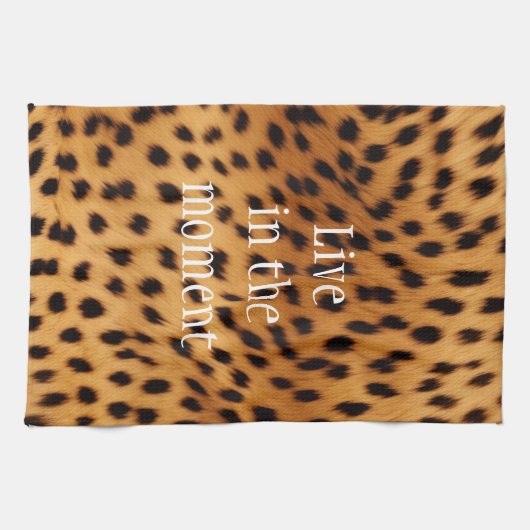Linge De Cuisine Fourrure animale Cheetah (Horizontal)