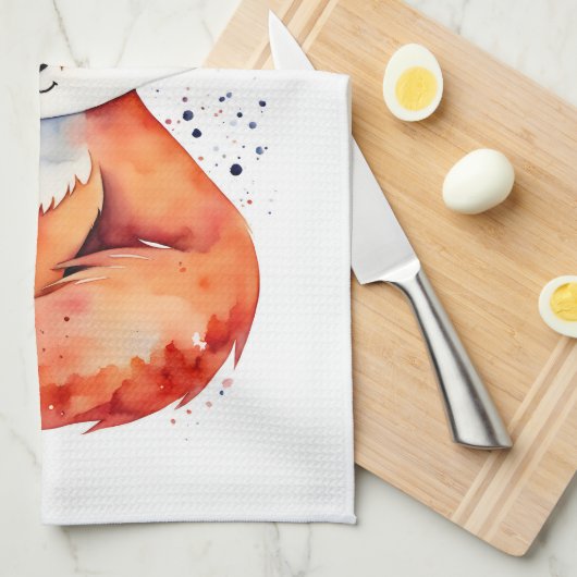 Linge De Cuisine Fox (Quart Plié)