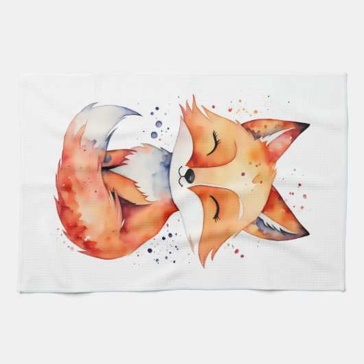 Linge De Cuisine Fox (Horizontal)