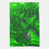 Linge De Cuisine fractale de la jungle (Vertical)