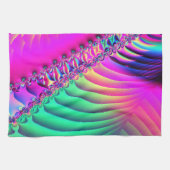 Linge De Cuisine Fractale en pastel de ruban (Horizontal)