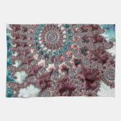 Linge De Cuisine Fractale spirale Super rétro (Horizontal)