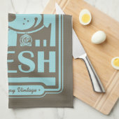 LINGE DE CUISINE FRAIS SUPERBE (Quart Plié)