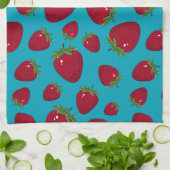 Linge De Cuisine Fraise (Plié)