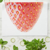 Linge De Cuisine Fraise (Plié)