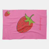 Linge De Cuisine Fraise (Horizontal)