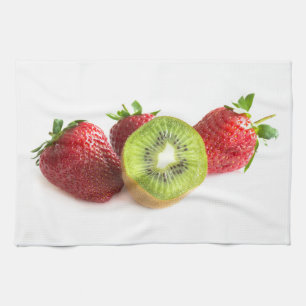 Linge De Cuisine Fraise et kiwi