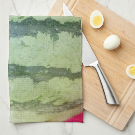 Linge De Cuisine Fraise ronde (Quart Plié)