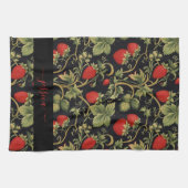 Linge De Cuisine Fraise vintage  (Horizontal)