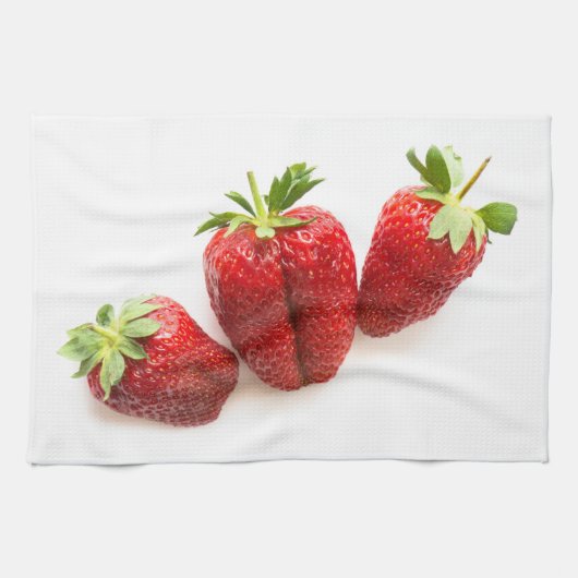 Linge De Cuisine Fraises (Horizontal)